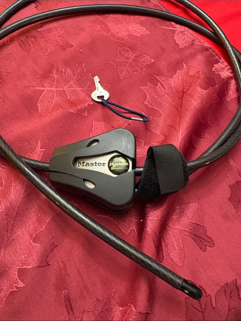 Master bicycle lock with 70 in long cable